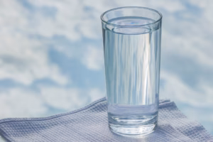 Photo of a glass of water