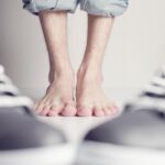 Close-up of feet and shoes