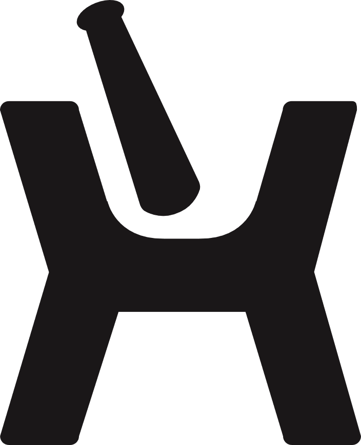 Logo symbol - black - with clear background