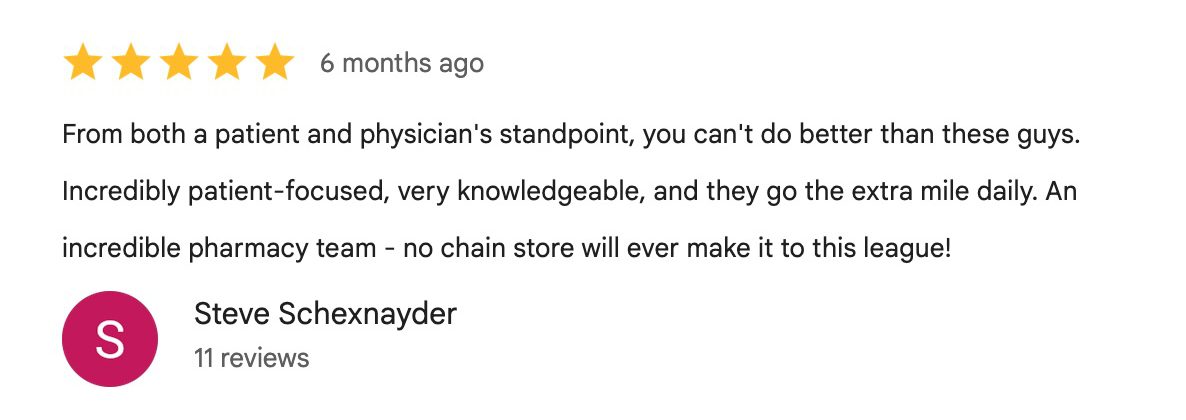 Google review