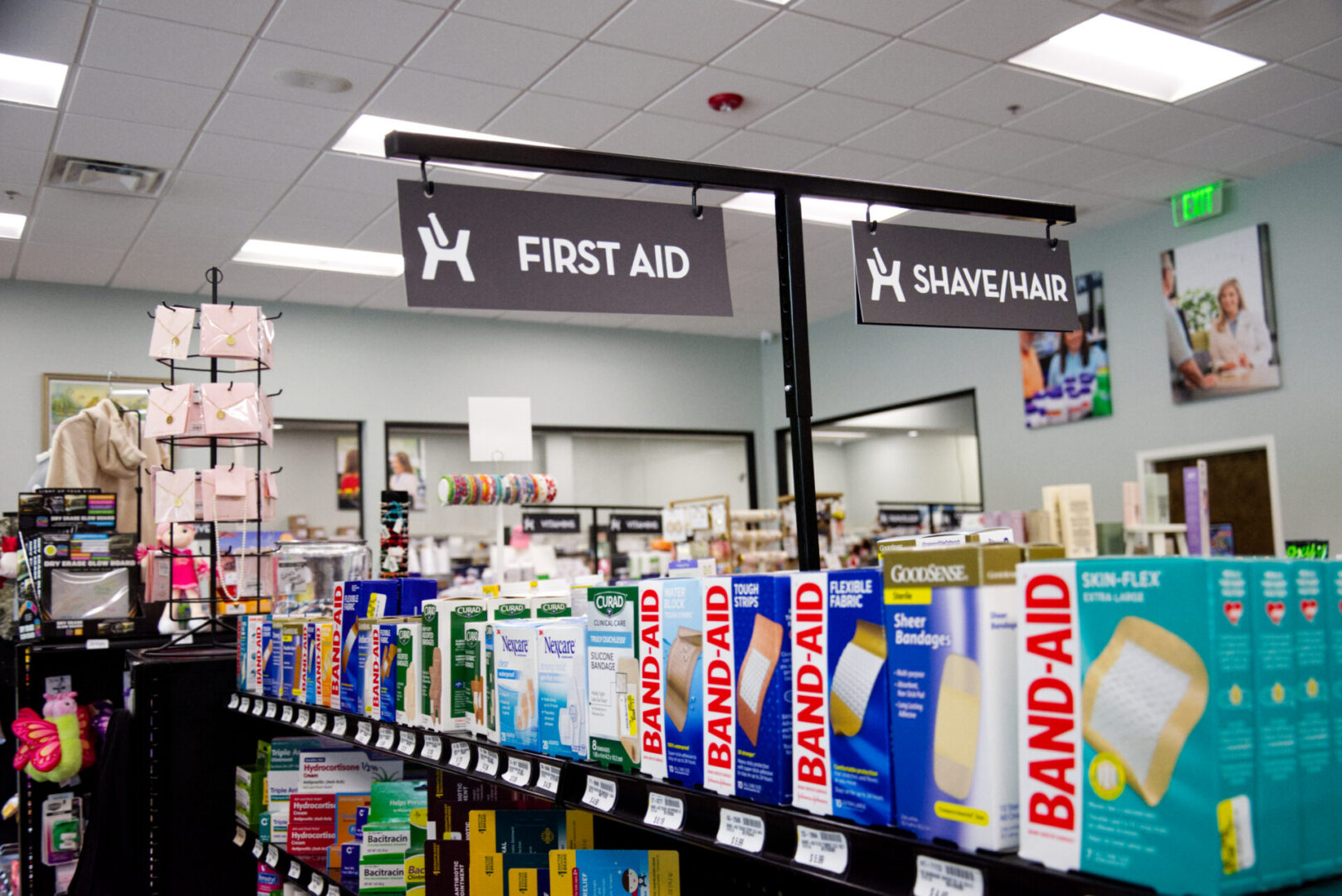 First aid aisle