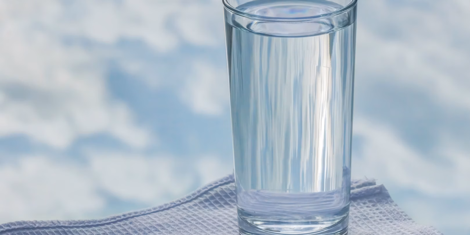Photo of a glass of water